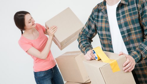 Public liability insurance and safe moving practices concept