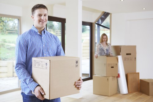 Careful packing and loading for a Dartford house move