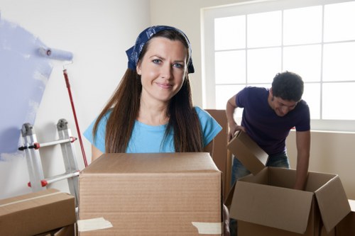 Removals van supporting office and commercial moves in Dartford