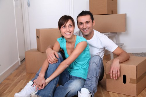House movers assisting with a Dartford home removal