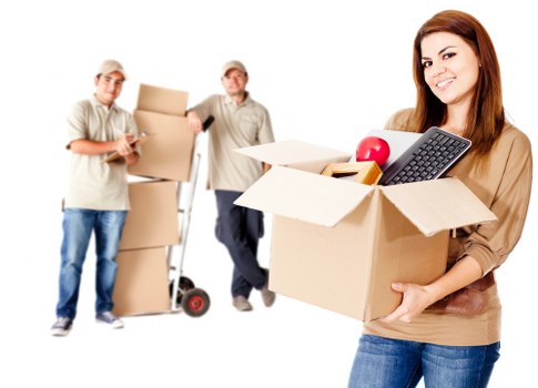 Commercial moving team planning an office relocation in Dartford