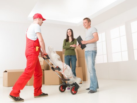 Reusable furniture prepared for charity partnership donation