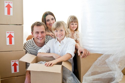 Moving day preparation and removals van service across Dartford